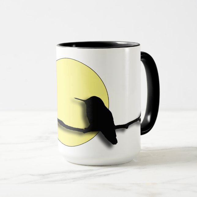 Caneca Mug - Hummingbird Against Sun (Frente Esquerda)