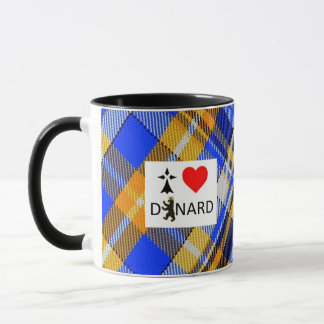 Caneca Mug I love Dinard et tartan