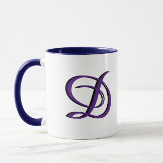 Caneca Mug inicial - presentes personalizados