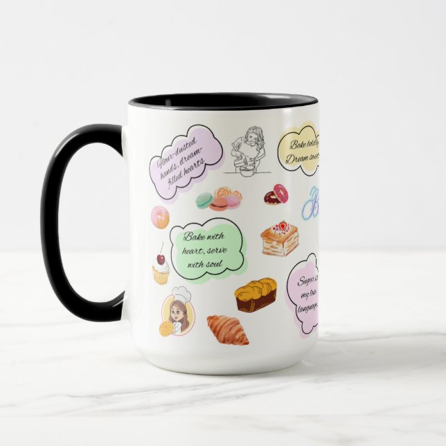 CANECA MUG INSPIRATIVO PARA CHEFES/BACHADORES DE PASSAGEM (Esquerda)