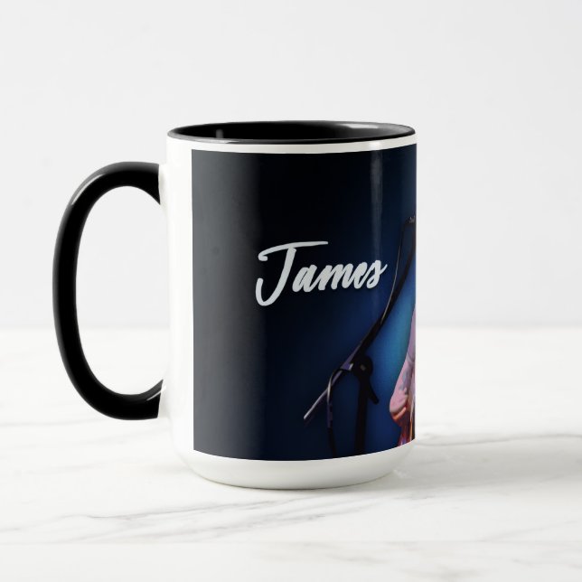 Caneca Mug - James Hartsoe cantando (Esquerda)