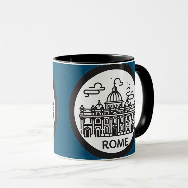 Caneca mug, la Beauté de Rome (Frente Esquerda)