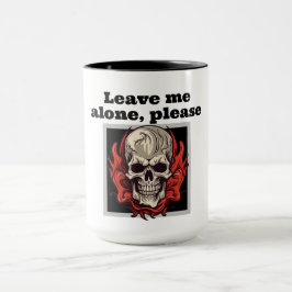 Caneca Mug Leave me alone, please