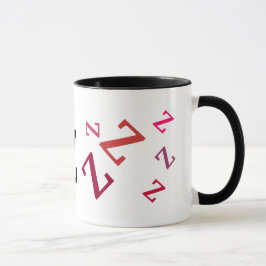 Caneca Mug - Letras Vermelhas Múltiplas