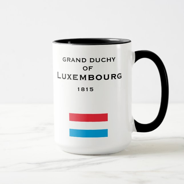 Caneca Mug Luxemburgo (Direita)
