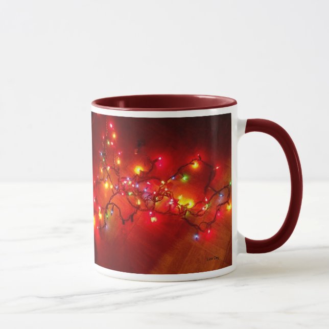 Caneca Mug 'Luzes coloridas' (Direita)