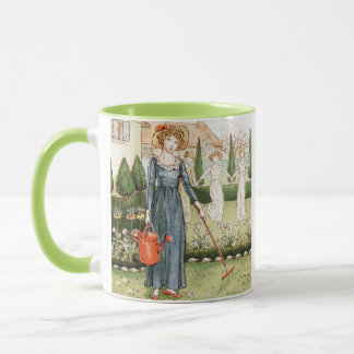 Caneca Mug "Mary Mary Muito Contrário" Kate Greenaway