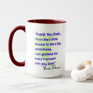 Caneca Mug MD01 #ObrigadoPai