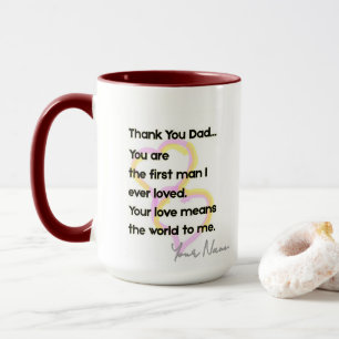Caneca Mug MD02 #ObrigadoPai