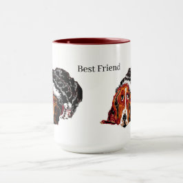 Caneca Mug: Melhor Amigo Basset HoundDog