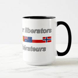 Caneca Mug "Merci à nos libérateurs"