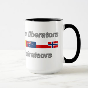 Caneca Mug "Merci à nos libérateurs"