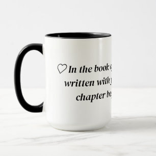 Caneca Mug Minha História De Amor Começa Com Você.