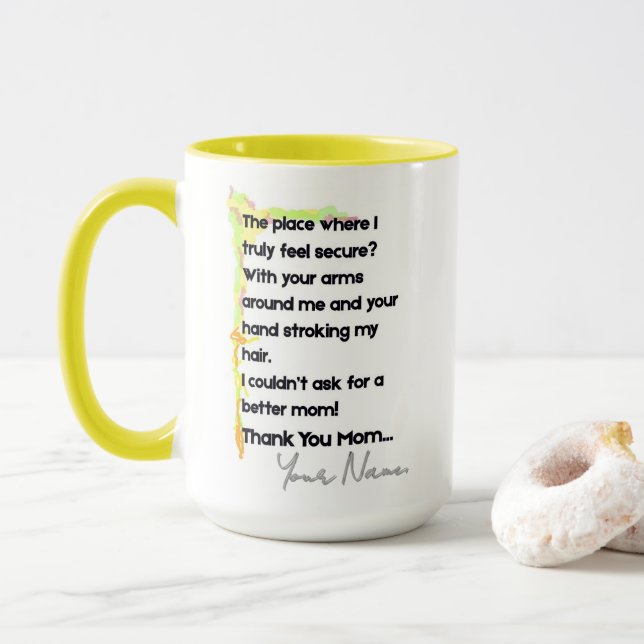 Caneca Mug MM01 #ObrigadoMãe (Com Donut)