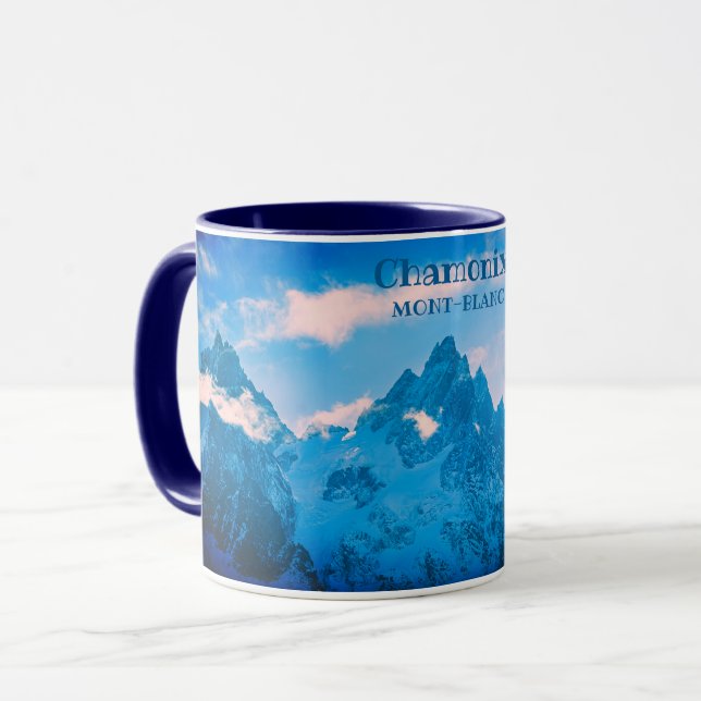 Caneca Mug Mont Blanc Chamonix (Frente Esquerda)