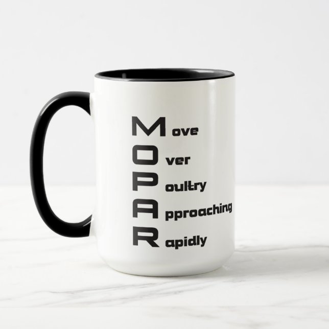 Caneca Mug MOPAR (Esquerda)