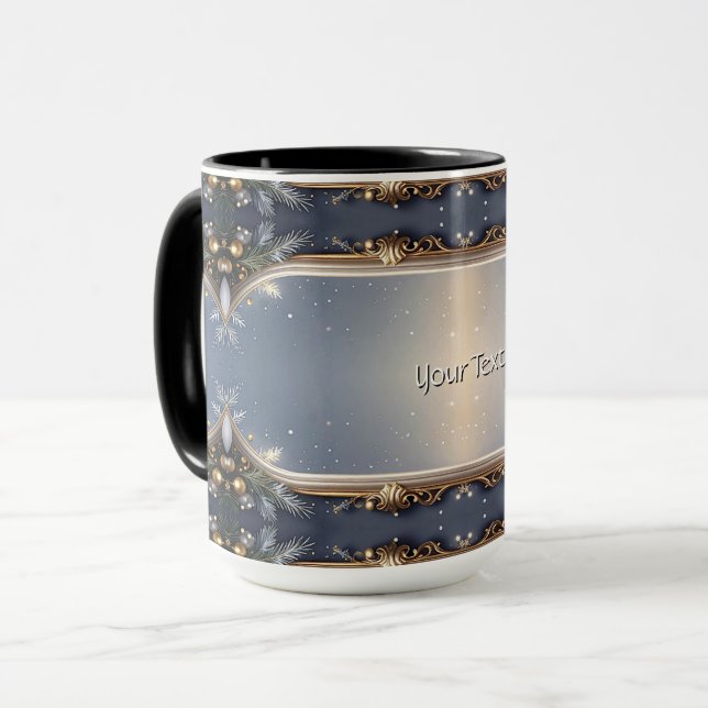 Caneca Mug Natal Feriado (Frente Esquerda)