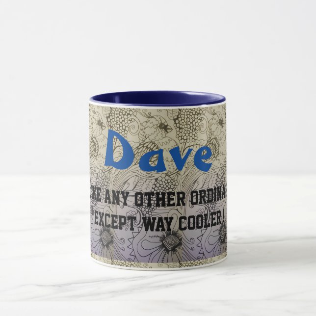 Caneca Mug - Nomes (Dave) (Centro)