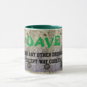 Caneca Mug - Nomes (Dave)