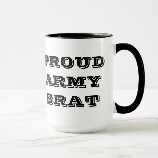 Caneca Mug Orud Army Brat (Direita)