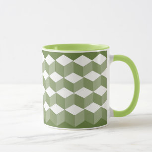 Caneca Mug - Padrão Babyblock em três tons