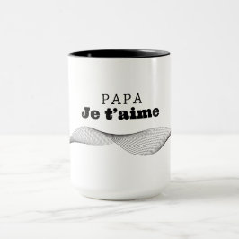 Caneca Mug Papa Je t’aime