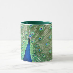 Caneca Mug - Peacock Tail Display