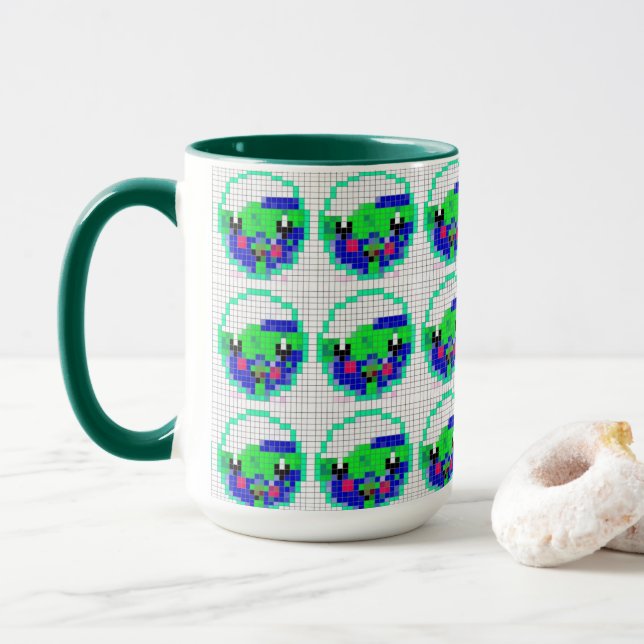 Caneca Mug Permanecer Inspirado (Com Donut)