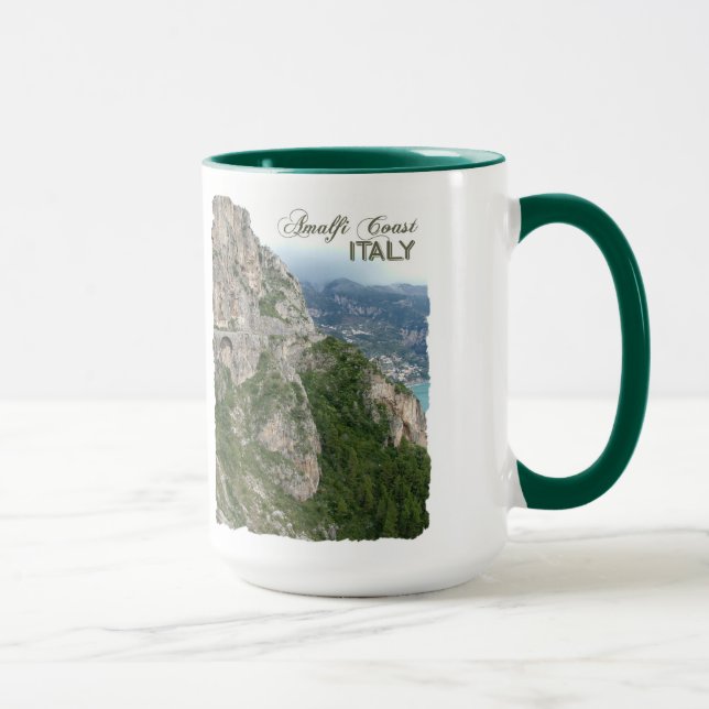 Caneca Mug personalizado da Costa Amalfi - escolha estilo (Direita)