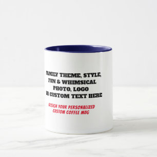 Caneca Mug Personalizado da Família - Presente Personaliz