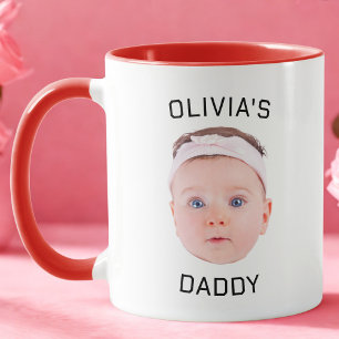Caneca Mug Personalizado De Rosto, Cama De Bebê Personali