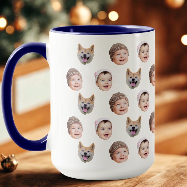 Caneca Mug Personalizado De Rosto De Bebê, Família Person (Criador carregado)