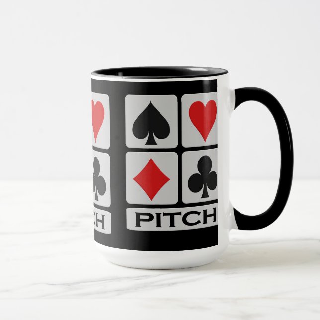 Caneca Mug personalizado do Pitch Player - escolha estilo (Direita)
