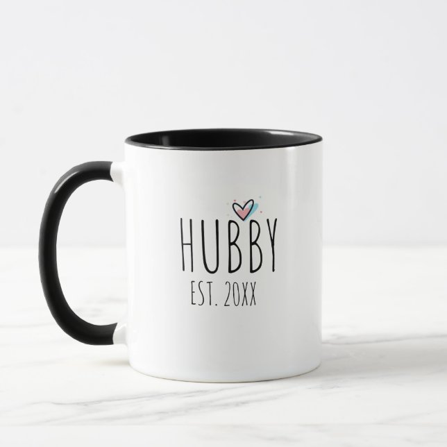 Caneca Mug Personalizável Personalizado do Hubby (Esquerda)