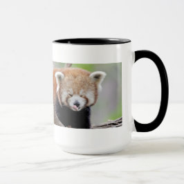 Caneca Mug Photo Red Panda , animais .