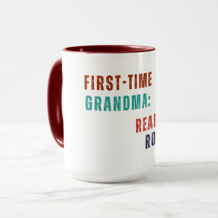 Caneca Mug - Primeira Vez Avó: Pronta Para O 2º Ciclo