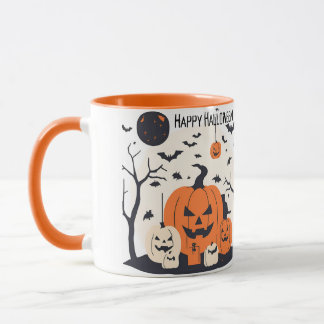 Caneca Mug primitivo de Halloween