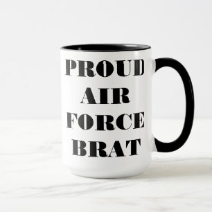 Caneca Mug Proud Air Force Brat