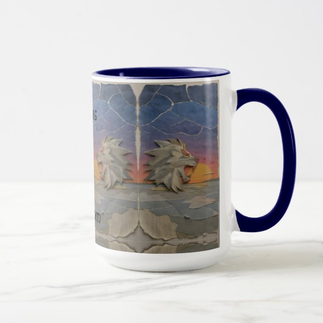 Caneca Mug – Roaring Sunset Lion (Direita)