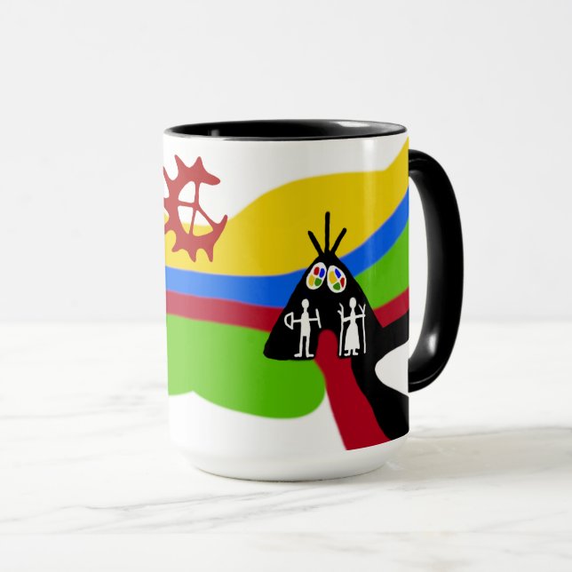 Caneca Mug Samisk design (Frente Esquerda)