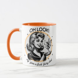 Caneca Mug Sarcástico Retroativo - Oh Olhe