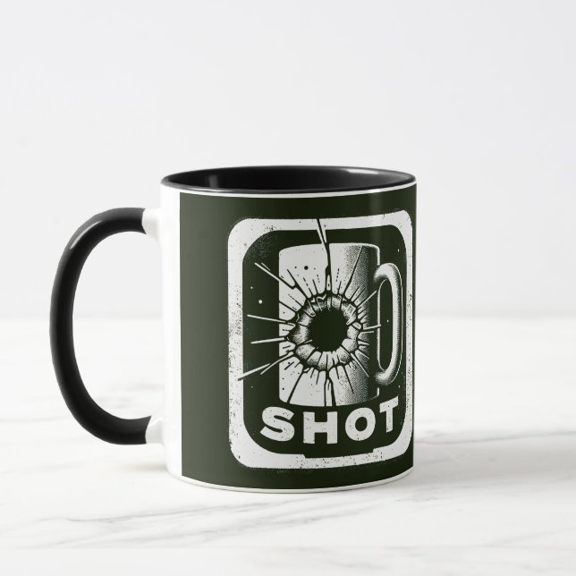 Caneca Mug Shot (Esquerda)