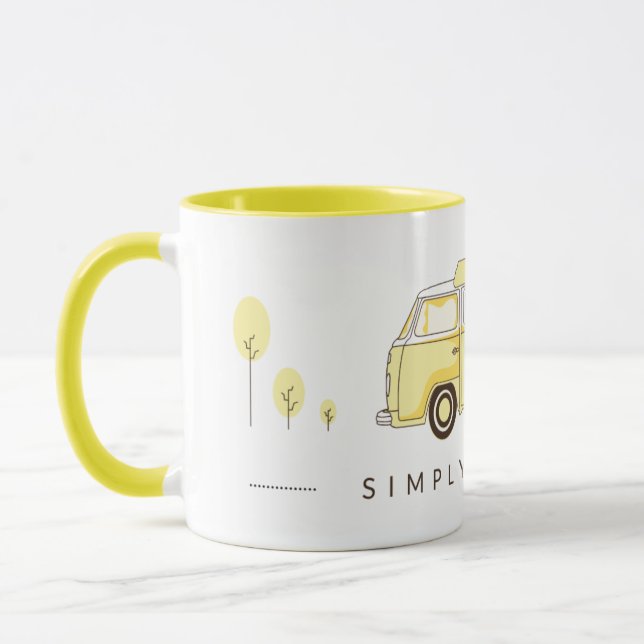 Caneca Mug simply vanlife (Esquerda)