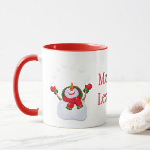 Caneca Mug-Snowman-Mo' Adim Lesimkha