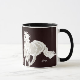 Caneca Mug Stallions em fuga