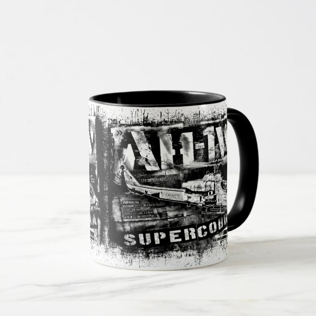 Caneca Mug SuperCobra AH-1 (Frente Esquerda)