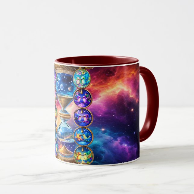 Caneca (Mug) Tempo dos Beija-Flores (Frente Esquerda)