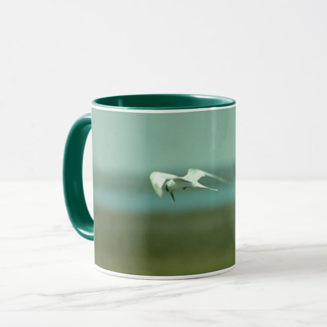 Caneca Mug - Tern no voo (Frente Esquerda)