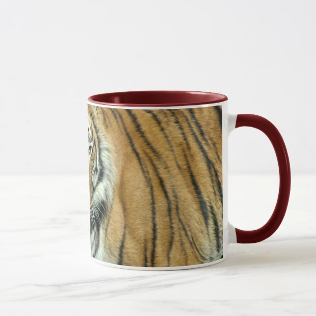 Caneca Mug: Tigre Cósmico (Ringer) (Direita)