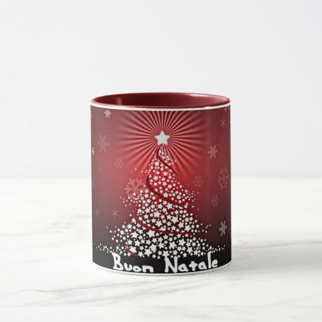 CANECA MUG TOTALMENTE "ITALIANO NATAL BUON NATALE" (Centro)